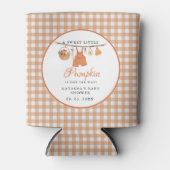 Sweet Little Pumpkin Fall Babydusche Dosenkühler (Vorderseite)