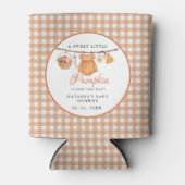 Sweet Little Pumpkin Fall Babydusche Dosenkühler (Vorderseite)