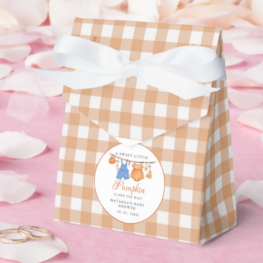 Sweet Little Pumpkin Fall Babydusche Geschenkschachtel (Hochzeit)
