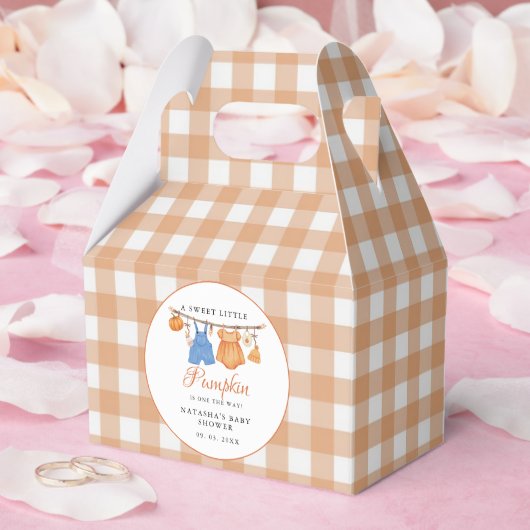 Sweet Little Pumpkin Fall Babydusche Geschenkschachtel (Hochzeit)