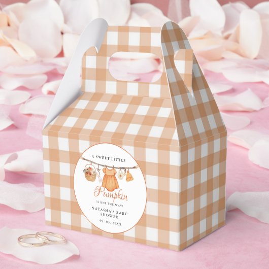 Sweet Little Pumpkin Fall Babydusche Geschenkschachtel (Hochzeit)