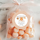 Sweet Little Pumpkin Fall Babydusche Runder Aufkleber