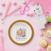 Sweet little pumpkin is on the way pappteller (Party)