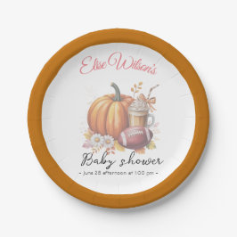 Sweet little pumpkin is on the way pappteller