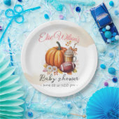 Sweet little pumpkin is on the way pappteller (Party)