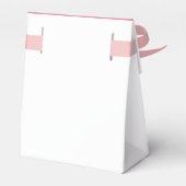 Sweet Little Pumpkin Pink Girl Baby Dusche Geschenkschachtel (Rückseite)