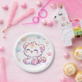 Sweet Little Tiger Baby Dusche Pappteller (Party)
