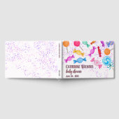 Sweet Lollipops Blessings Baby Shower Gästebuch (Voll)
