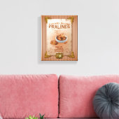 Sweet Louisiana Pecan Pralines Leinwanddruck (Insitu (Wohnzimmer))