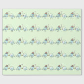 Sweet Love Birds Gift Wrap Geschenkpapier (Flach)