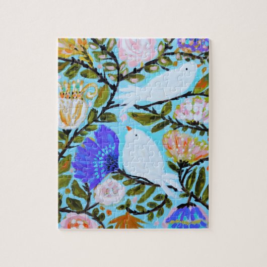 Sweet Love Birds II Puzzle (Vertikal)