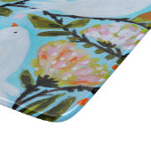 Sweet Love Birds II Schneidebrett (Ecke)