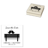 Sweet Love Birds Wedding Gummistempel (Stempel)