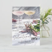 Sweet Love Valentine’s Day Event Party Einladung (Stehend Vorderseite)
