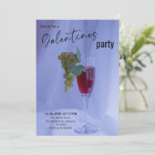 Sweet Love Valentine’s Day Party Einladung (Stehend Vorderseite)