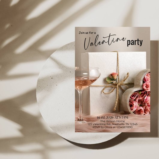 Sweet Love Valentine’s Day Party Einladung