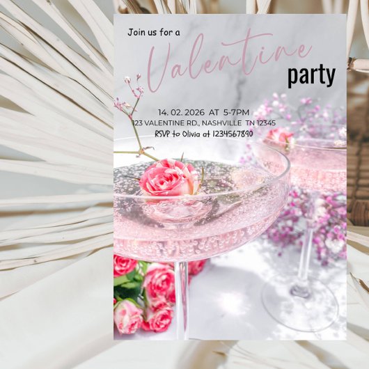 Sweet Love Valentine’s Day Party Einladung