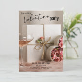 Sweet Love Valentine’s Day Party Einladung (Stehend Vorderseite)