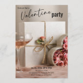 Sweet Love Valentine’s Day Party Einladung (Vorderseite)