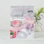 Sweet Love Valentine’s Day Party Einladung (Stehend Vorderseite)