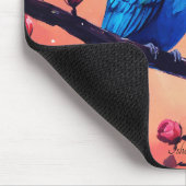 Sweet Lovebirds Mouse Pad Mousepad (Ecke)