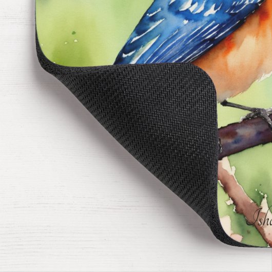 Sweet Lovebirds Mouse Pad Mousepad (Ecke)