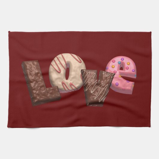 Sweet Lover Kitchen Handtücher (Horizontal)