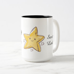 Sweet Luck Tasse, ein kleiner Charme für jeden Tag Zweifarbige Tasse