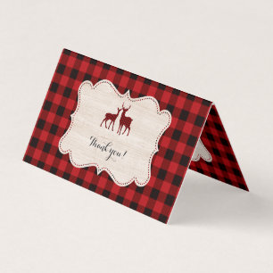 Sweet Lumberjack Baby Dusche Vielen Dank