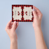 Sweet Lumberjack Baby Dusche Vielen Dank Flyer (Gruppe)