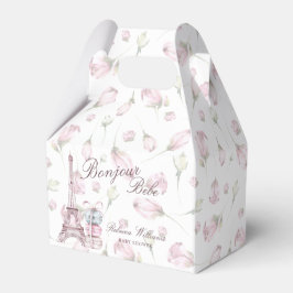 Sweet Macaron Bonjour Bebe Paris Baby Dusche Geschenkschachtel