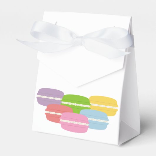 Sweet Macarons Cake Geschenkschachtel (Vorderseite)