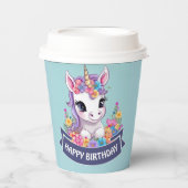 Sweet Magical Baby Unicorn Pappbecher (Vorderseite)