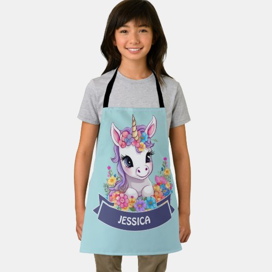 Sweet Magical Baby Unicorn Schürze (Insitu)