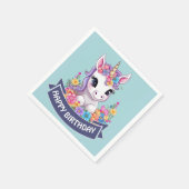 Sweet Magical Baby Unicorn Serviette (Ecke)