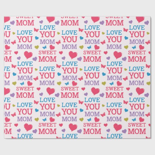 Sweet Mama Geschenkpapier (Flach)