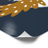 Sweet Mama Raccoon und Baby Napping Poster (Ecke)