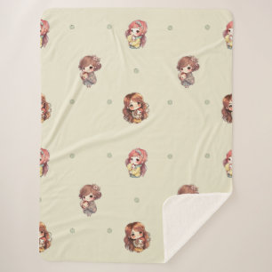 Sweet Mama und Baby Sherpa Blanket Sherpadecke