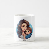 Sweet Mama und Girl Mother Day Tasse (Mittel)