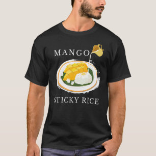 Sweet Mango Sticky Rice Squad Thai Food Summer T-Shirt