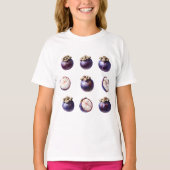 Sweet Mangosteen Tropical Fruit T-Shirt (Vorderseite)