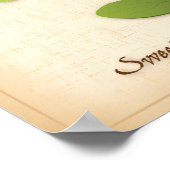 Sweet Marjoram Herb Poster (Ecke)