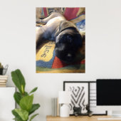 Sweet Mastiff Puppy Poster (Heimbüro)