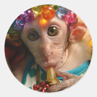 Sweet Meiki Runder Aufkleber