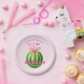 Sweet Melon First Birthday Party Pappteller (Party)