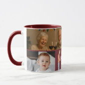 Sweet Memory Photo Collage Valentine's Day Tasse (Links)