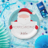 Sweet Merry Christmas Balloon Paper-Teller Pappteller (Party)