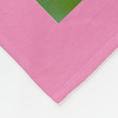 Sweet Mini Lop Kaninchen Fleecedecke (Ecke)