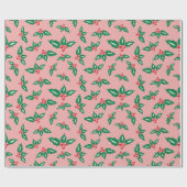 Sweet Mistletoe für Niedliches Weihnachtsgeschenk Geschenkpapier (Flach)