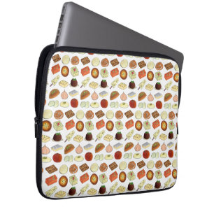 Sweet Mithai Indian Cuisine Foods Confection Print Laptopschutzhülle